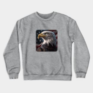 Eagle Looking Left Crewneck Sweatshirt